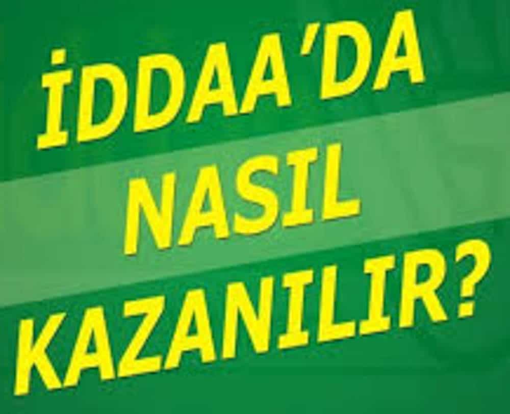 iddaa taktikleri nelerdir