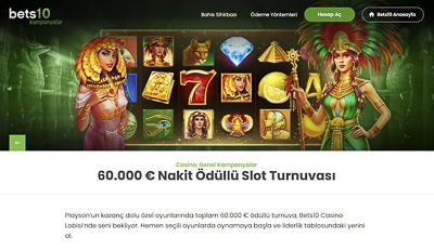 Bets10 Canli Casino Sitesi Giris